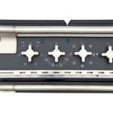 Rangemaster ELS110DFFCB Elise Charcoal Black / Brushed Nickel 110cm Dual Fuel Range Cooker - product image 8