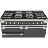 Rangemaster ELS110DFFMG Elise Mineral Green / Brushed Nickel 110cm Dual Fuel Range Cooker - product image 14