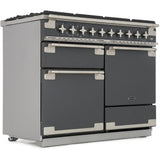 Rangemaster ELS110DFFMG Elise Mineral Green / Brushed Nickel 110cm Dual Fuel Range Cooker - product image 19