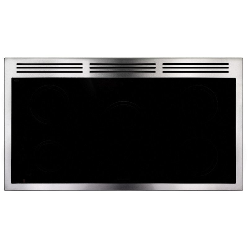 Rangemaster ELS110EIMG Elise Mineral Green / Brushed Nickel 110cm Induction Range Cooker - product image 2