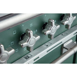 Rangemaster ELS100EISB Elise Stone Blue / Brushed Nickel 100cm Induction Range Cooker - product image 7