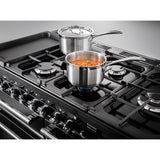 Rangemaster EDL110DFFCB/C Encore Deluxe Charcoal Black / Chrome 110cm Dual Fuel Range Cooker - product image 6