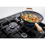 Rangemaster EDL100DFFCB/C Encore Deluxe Charcoal Black / Chrome 100cm Dual Fuel Range Cooker - product image 2