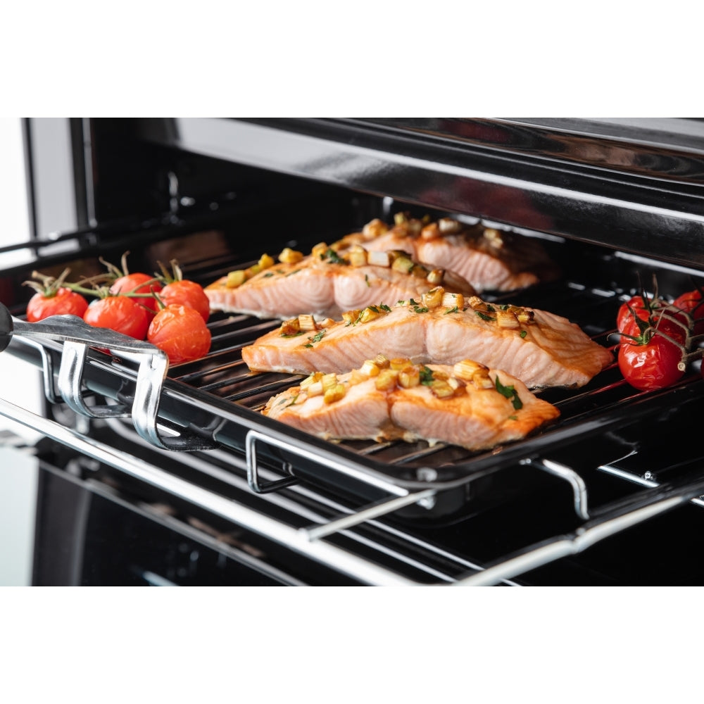 Rangemaster CLA60NGFBL/C Classic Black / Chrome Oven - product image 3