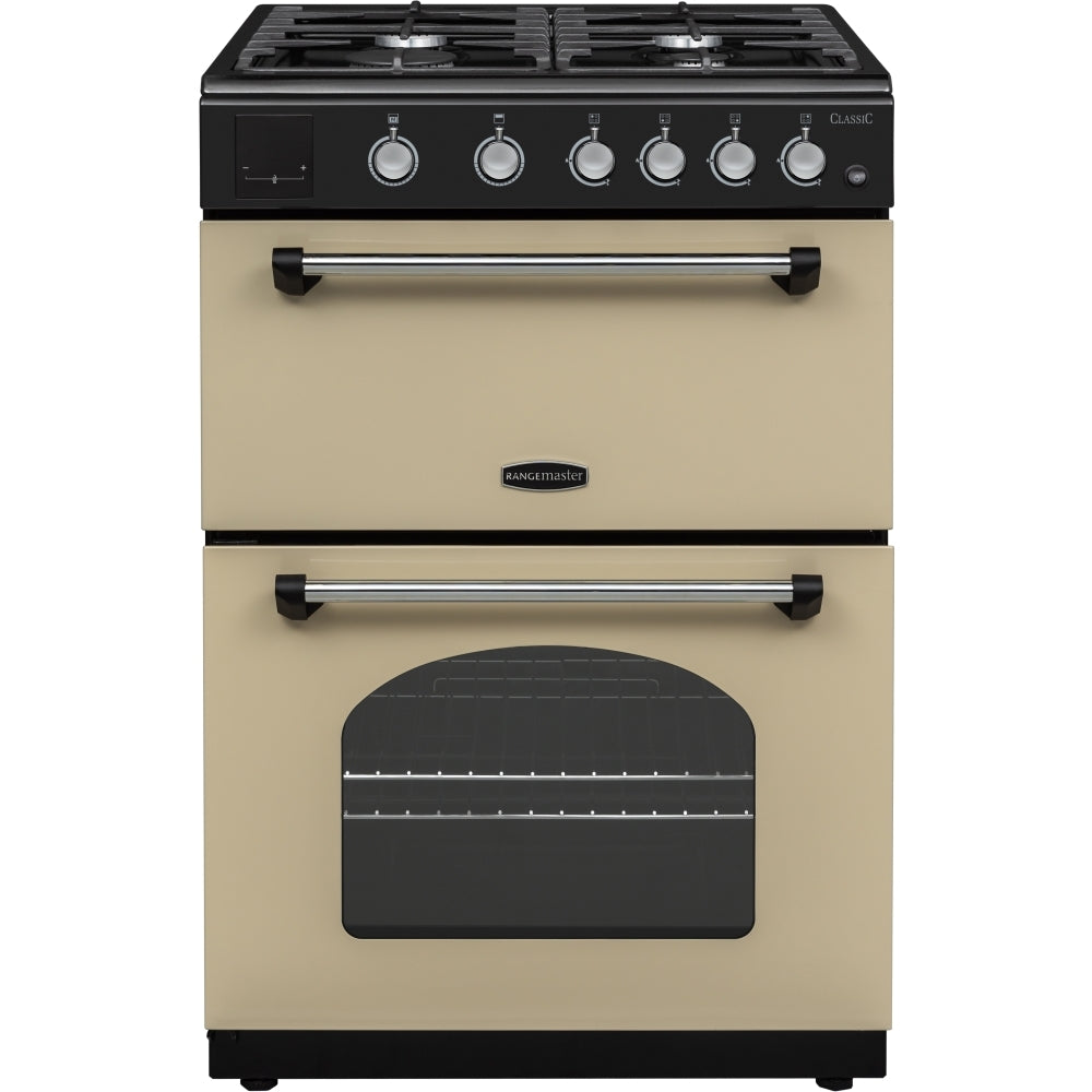 Rangemaster CLA60NGFCR/C Classic Cream / Chrome Oven - product image 1