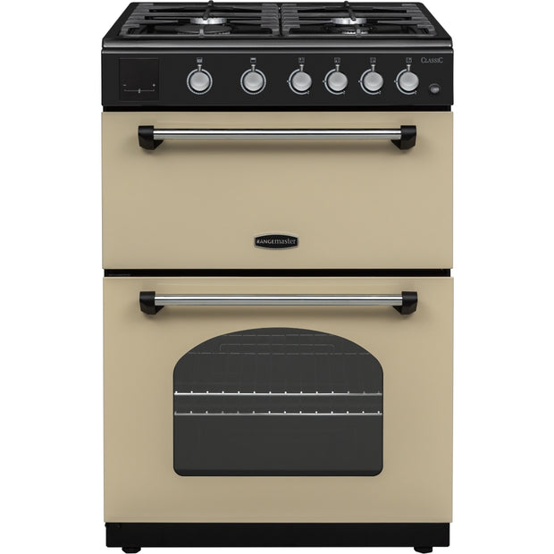 Rangemaster CLA60NGFCR/C Classic Cream / Chrome Oven - product image 1