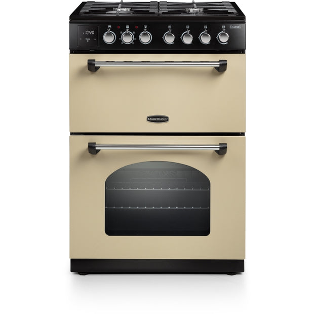 Rangemaster CLA60DFFCR/C Classic Cream / Chrome Oven - product image 1