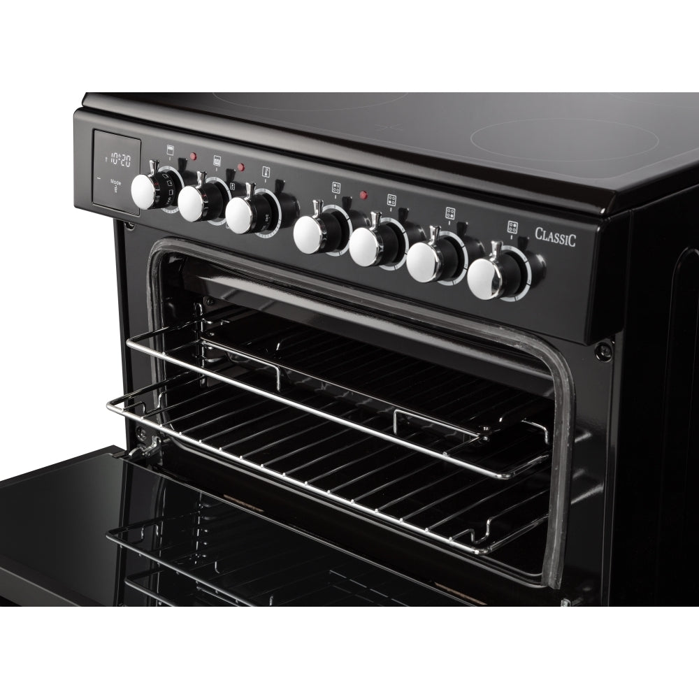 Rangemaster CLA60ECBL/C Classic Black / Chrome Oven - product image 3