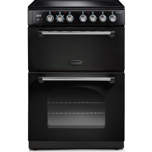 Rangemaster CLA60ECBL/C Classic Black / Chrome Oven - product image 1