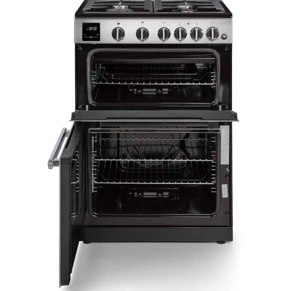 Rangemaster PROPL60NGFSS/C Professional Plus Stainless Steel / Chrome Oven - product image 2