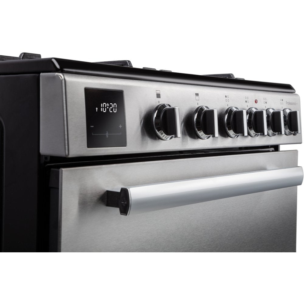 Rangemaster PROPL60NGFSS/C Professional Plus Stainless Steel / Chrome Oven - product image 3