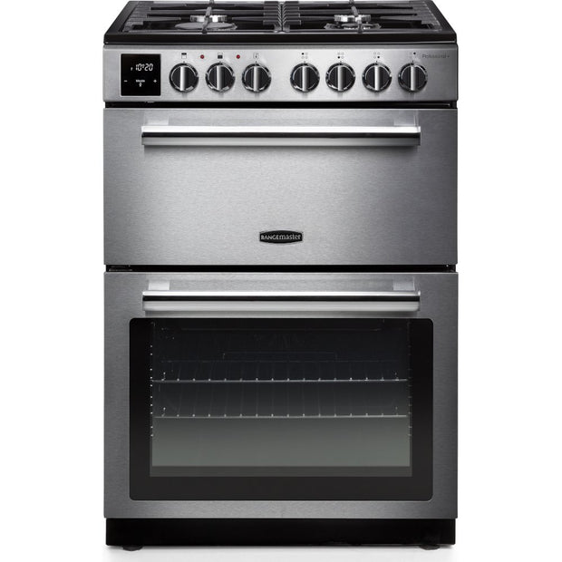 Rangemaster PROPL60DFFSS/C Professional Plus Stainless Steel / Chrome Oven - product image 1
