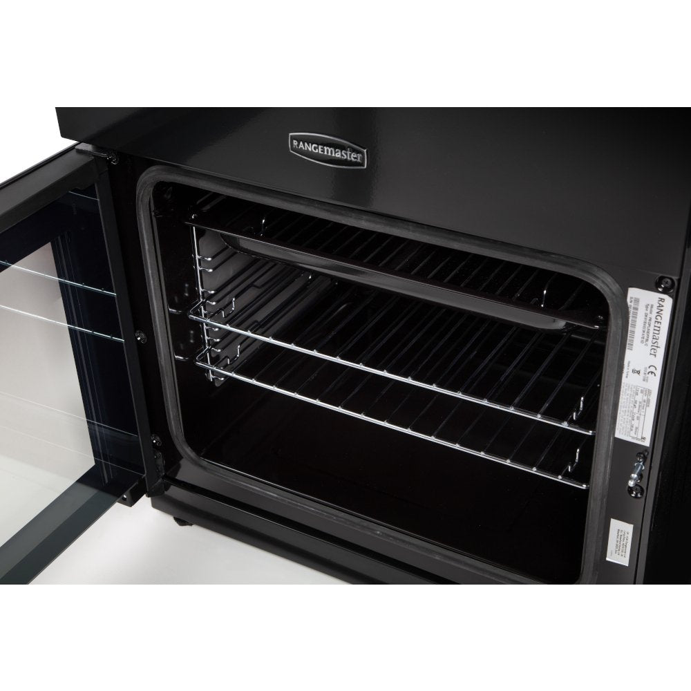 Rangemaster PROPL60DFFBL/C Professional Plus Black / Chrome Oven - product image 5
