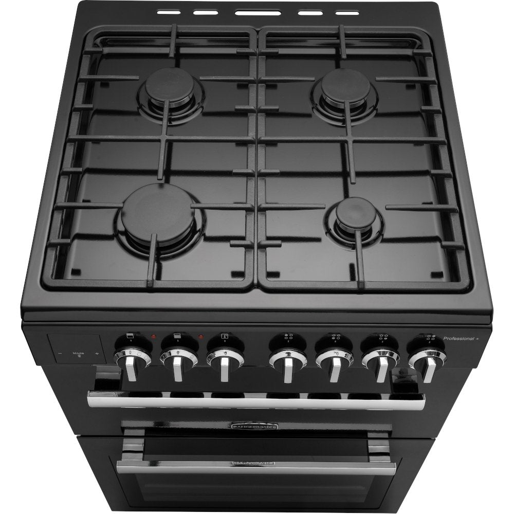 Rangemaster PROPL60DFFBL/C Professional Plus Black / Chrome Oven - product image 6