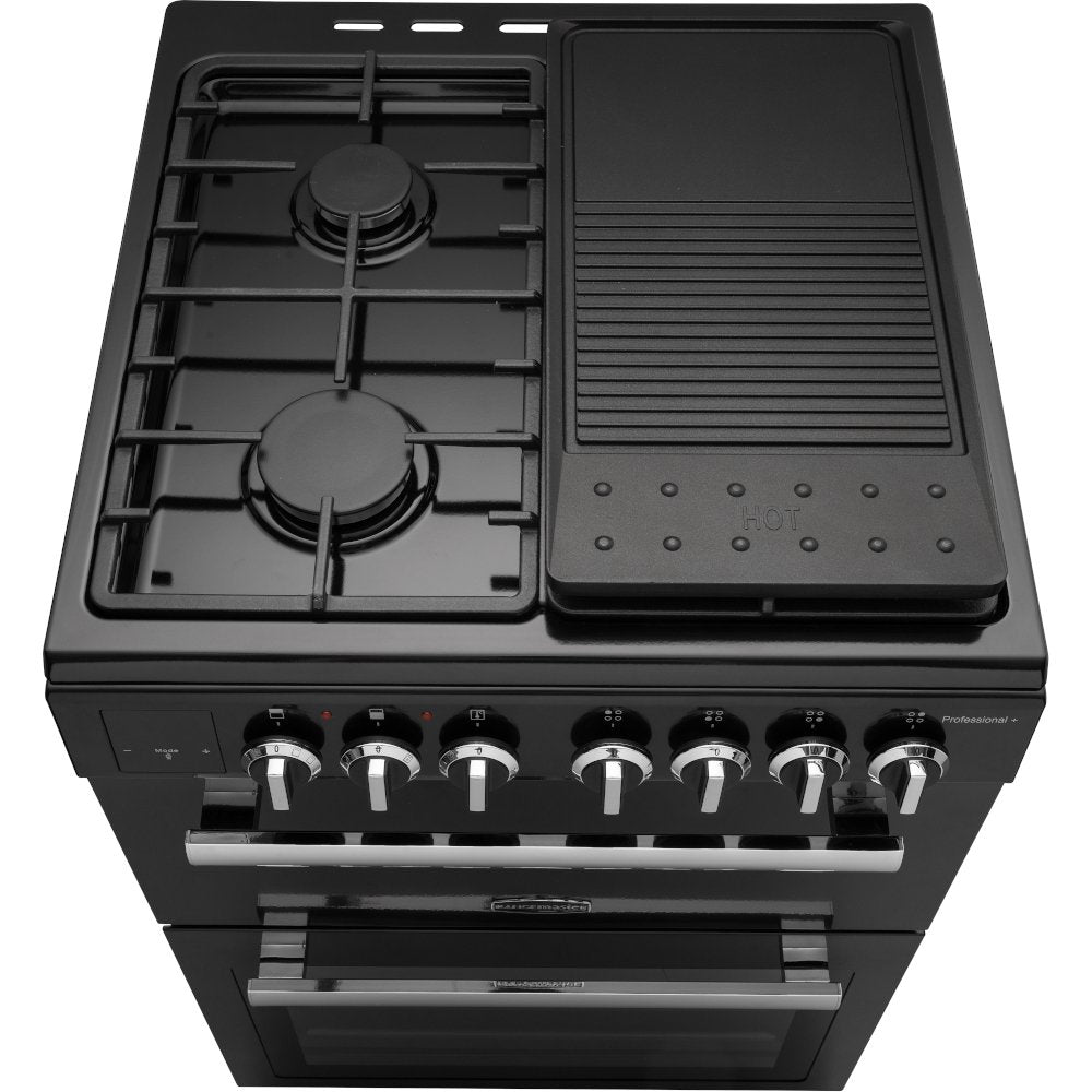 Rangemaster PROPL60DFFBL/C Professional Plus Black / Chrome Oven - product image 7