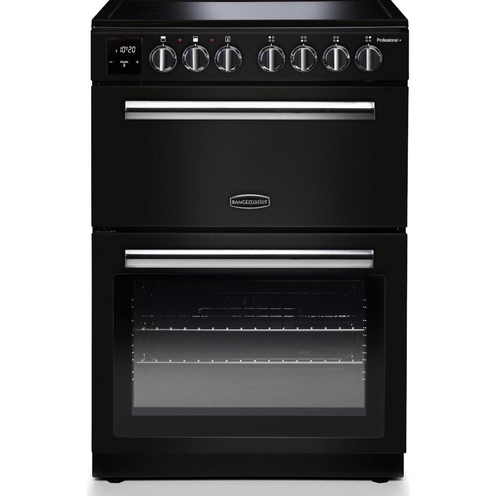 Rangemaster PROPL60ECBL/C Professional Plus Black / Chrome Oven - product image 1