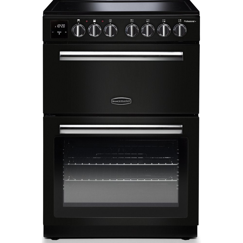 Rangemaster PROPL60EIBL/C Professional Plus Black / Chrome Oven - product image 1