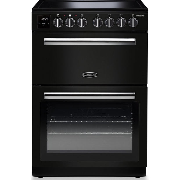 Rangemaster PROPL60EIBL/C Professional Plus Black / Chrome Oven - product image 1