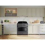 Rangemaster CLAS90FXDFFBL/C Classic FX Black / Chrome 90cm Dual Fuel Range Cooker - product image 11