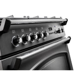 Rangemaster CLAS90FXDFFBL/C Classic FX Black / Chrome 90cm Dual Fuel Range Cooker - product image 8