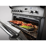Rangemaster Classic FX CLAS90FXEICR/B 90 Cream / Brass 90cm Induction Range Cooker - product image 4
