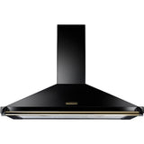 Rangemaster RCLAHDC110BL/B Classic Black / Brass Cooker Hood - product image 1
