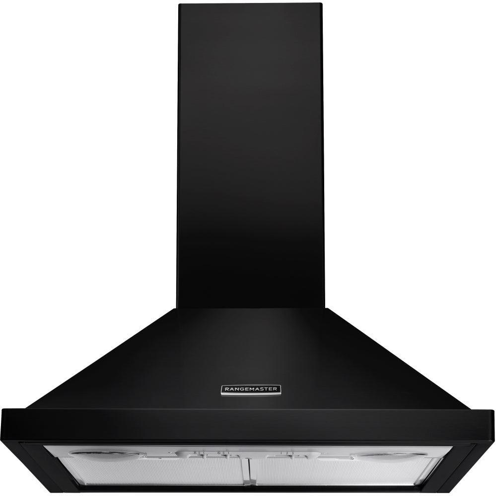 Rangemaster RHDC60BL/C Black / Chrome Cooker Hood - product image 1