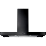Rangemaster UHDF100BL Flat Black Cooker Hood - product image 1