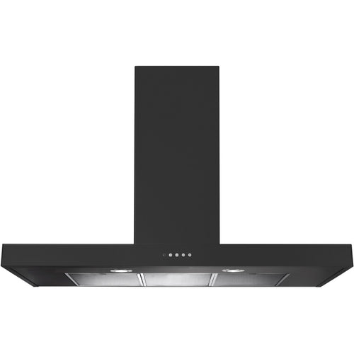 Rangemaster UHDF90SL 90cm Chimney Cooker Hood Flat Slate, B Rated