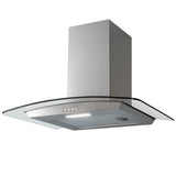 SIA 60cm Stainless Steel Built in Electric Oven ,13A Induction Hob & Curved Hood - London Houseware - 4