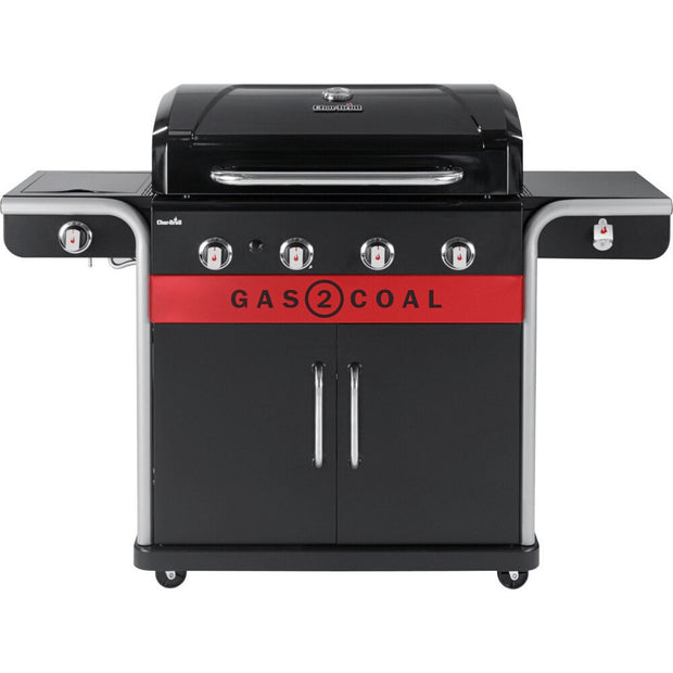 4 Burner Hybrid BBQ Grills 440, Black - Char-Broil 140926 - Naamaste London Homewares - 1