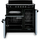 Rangemaster CL90EIPGBL/CM1 Classic Gloss Black / Chrome 90cm Induction Range Cooker - product image 3