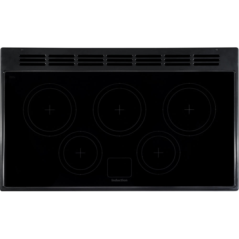 Rangemaster CL100EIPGBL/CM1 Classic Gloss Black / Chrome 100cm Induction Range Cooker - product image 3