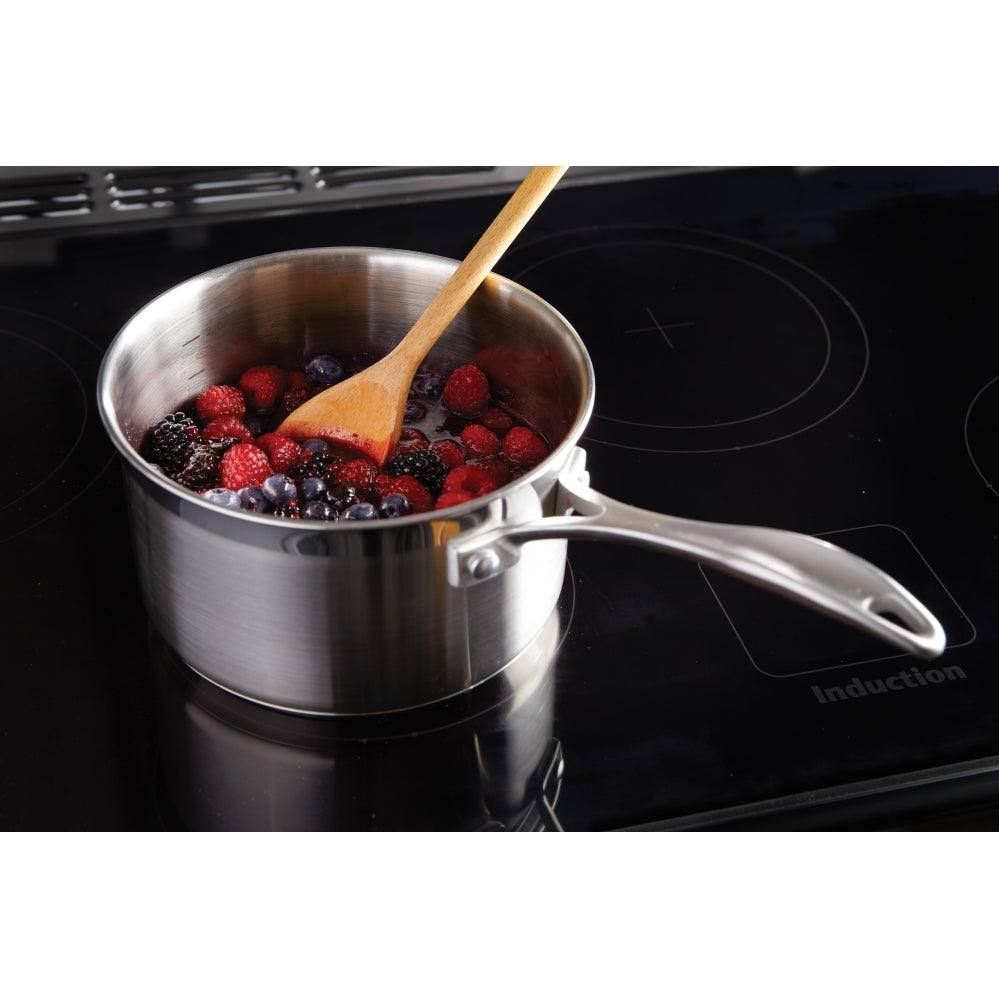 Rangemaster CL100EIPGBL/CM1 Classic Gloss Black / Chrome 100cm Induction Range Cooker - product image 4