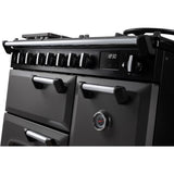 Rangemaster CLDL90DFPSLT/CM1 Classic Deluxe Slate / Chrome 90cm Dual Fuel Range Cooker - product image 3