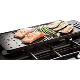 Rangemaster CLDL100DFPMGR/CM1 Classic Deluxe Mineral Green / Chrome 100cm Dual Fuel Range Cooker - product image 5
