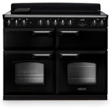 Rangemaster CLDLB110EIPGBL/CM1 Classic Deluxe Gloss Black / Chrome 110cm Induction Range Cooker - product image 1