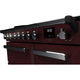 Rangemaster ESDL90EIPBOR/CM1 Estel Deluxe Bordeaux / Chrome 90cm Induction Range Cooker - product image 3