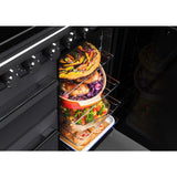 Rangemaster ESDL100DFPSLT/CM1 Estel Deluxe Slate / Chrome 100cm Dual Fuel Range Cooker - product image 3