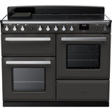 Rangemaster ESDLO110EIPSLT/CM1 Estel Deluxe Slate / Chrome 110cm Induction Range Cooker - product image 1