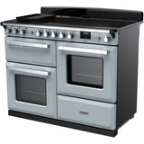 Rangemaster ESDLO110EIPMSB/CM1 Estel Deluxe Misty Blue / Chrome 110cm Induction Range Cooker - product image 2