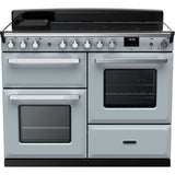Rangemaster ESDLO110EIPMSB/CM1 Estel Deluxe Misty Blue / Chrome 110cm Induction Range Cooker - product image 1