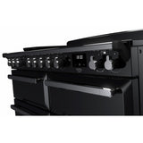 Rangemaster ESDLB110EIPGBL/CM1 Estel Deluxe Black / Chrome 110cm Induction Range Cooker - product image 3