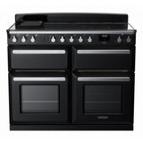 Rangemaster ESDLB110EIPGBL/CM1 Estel Deluxe Black / Chrome 110cm Induction Range Cooker - product image 1