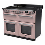Rangemaster ESDLB110EIPPPK/CM1 Estel Deluxe Pale Pink / Chrome 110cm Induction Range Cooker - product image 2