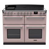 Rangemaster ESDLB110EIPPPK/CM1 Estel Deluxe Pale Pink / Chrome 110cm Induction Range Cooker - product image 1