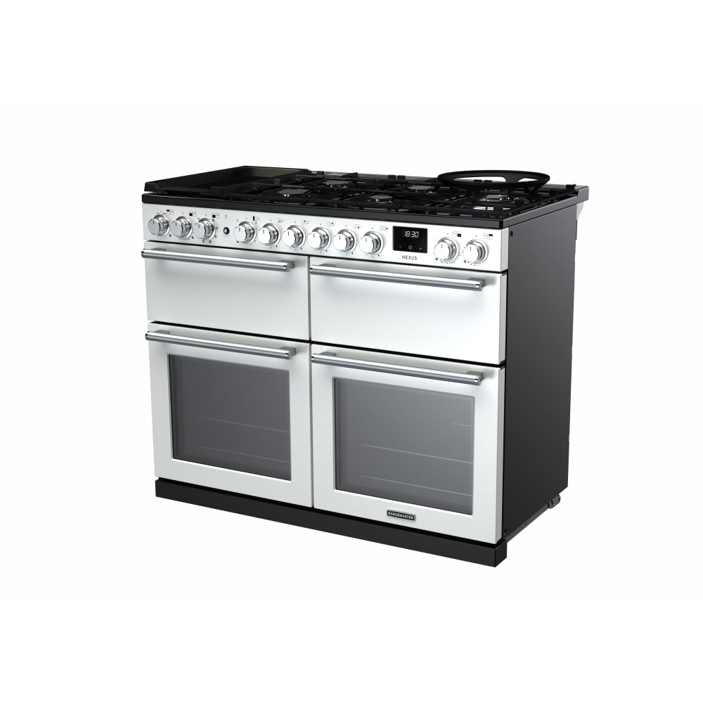 Rangemaster NEXB110DFPWHT/CM1 110cm Dual Fuel Range Cooker - product image 2