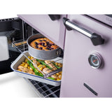 Rangemaster CLDL100DFPHTH/CM1 Classic Deluxe Heather / Chrome 100cm Dual Fuel Range Cooker - product image 5