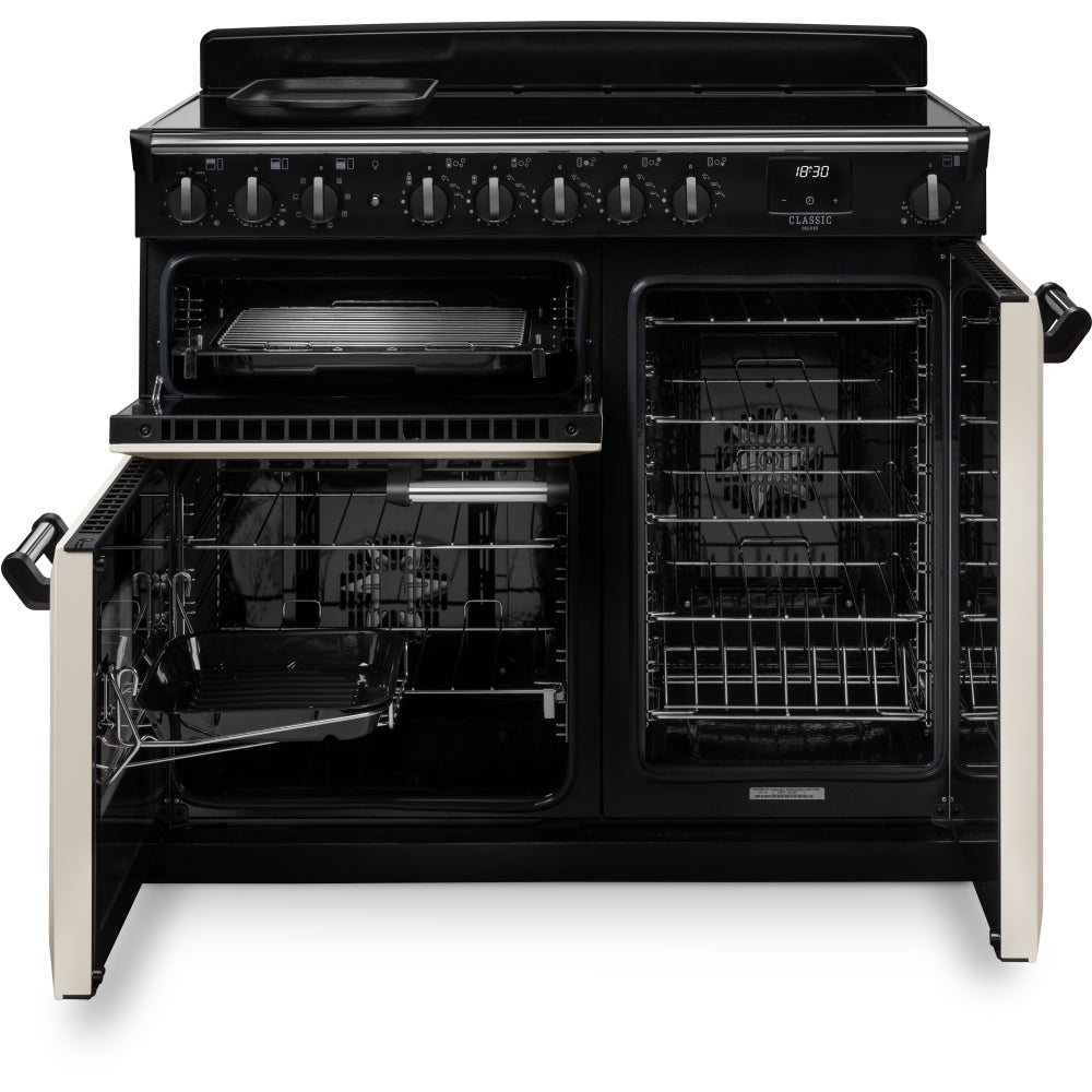 Rangemaster CLDL100EIPHTH/CM1 Classic Deluxe Heather / Chrome 100cm Induction Range Cooker - product image 8