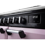 Rangemaster CLDLO110DFPHTH/CM1 Classic Deluxe Heather / Chrome 110cm Dual Fuel Range Cooker - product image 11